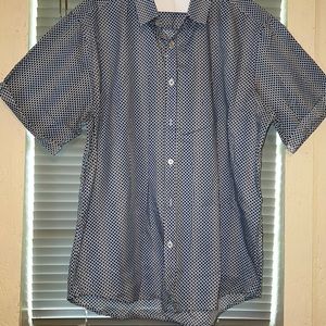 Men 7 Diamonds Button Down Shirt